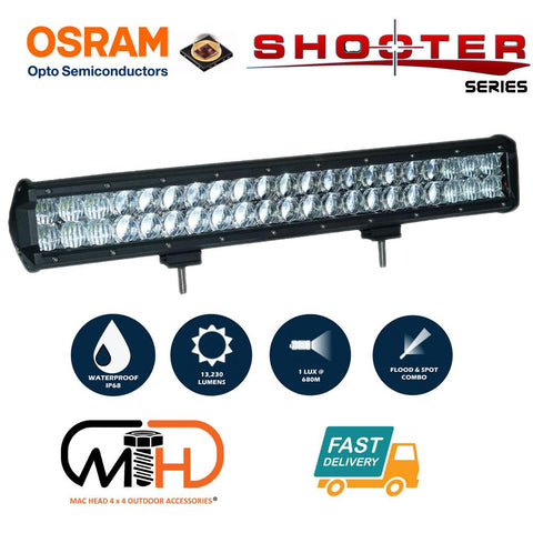 Lights 20inch Osram LED Light Bar 5D 126w Sopt Flood Combo Beam Work Driving Lamp 4wd