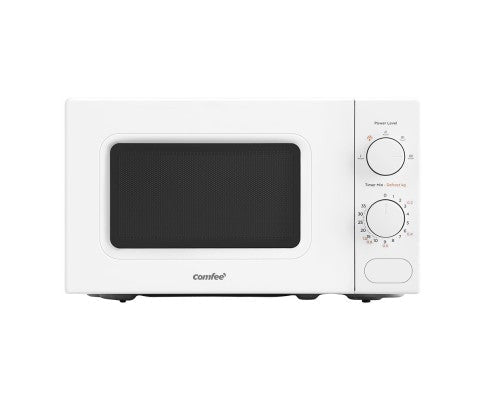 20L Microwave Oven 700W Countertop Kitchen Cooker stoneware White