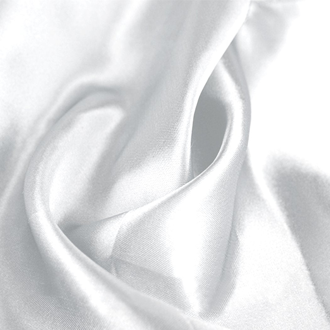 Party Supplies 20x Satin Chair Sashes Table Runner Silver