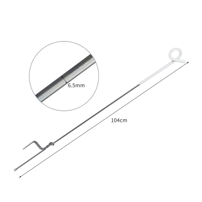 20x Steel Electric Graze Farming Post Tape Fencing