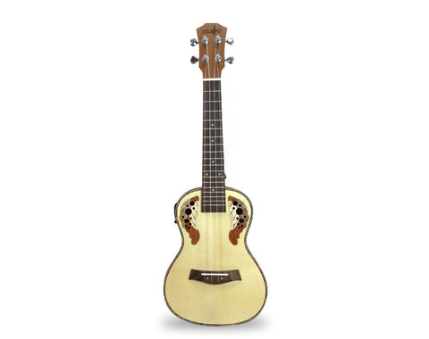 23" Concert Ukulele Guitar 12 Fret Spruce 4 String