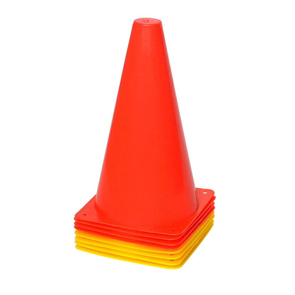 230mm Training Cones Set Football Soccer Rugby Traffic