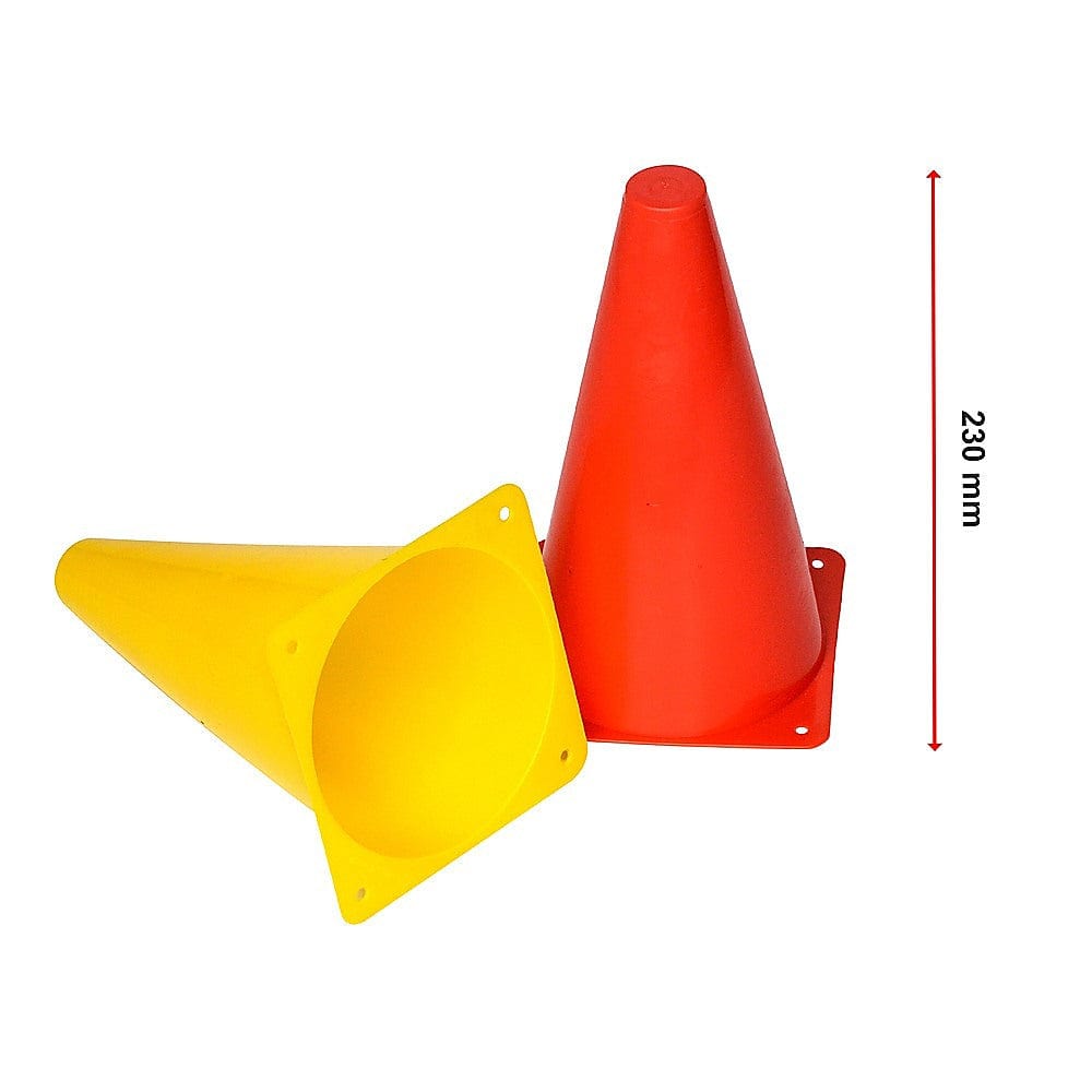 230mm Training Cones Set Football Soccer Rugby Traffic
