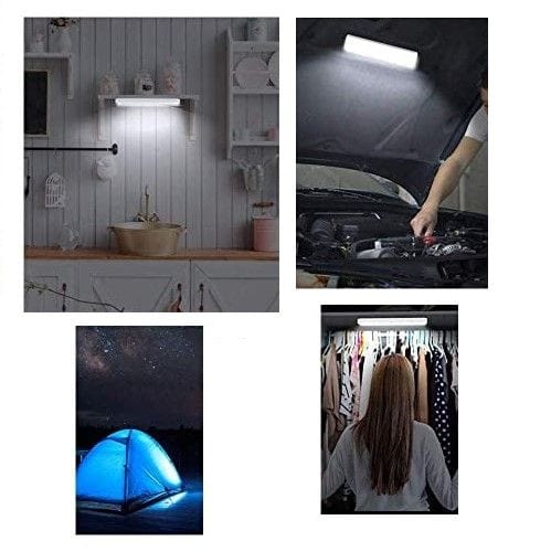 24 LED Stick Motion Sensor Light Wireless Under Cabinet for Wardrobe Stairs