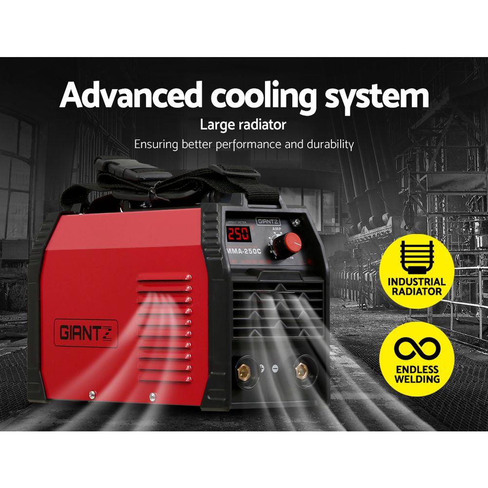 Power Tools 250 Amp Inverter Welder MMA ARC DC IGBT Welding Machine Stick Portable