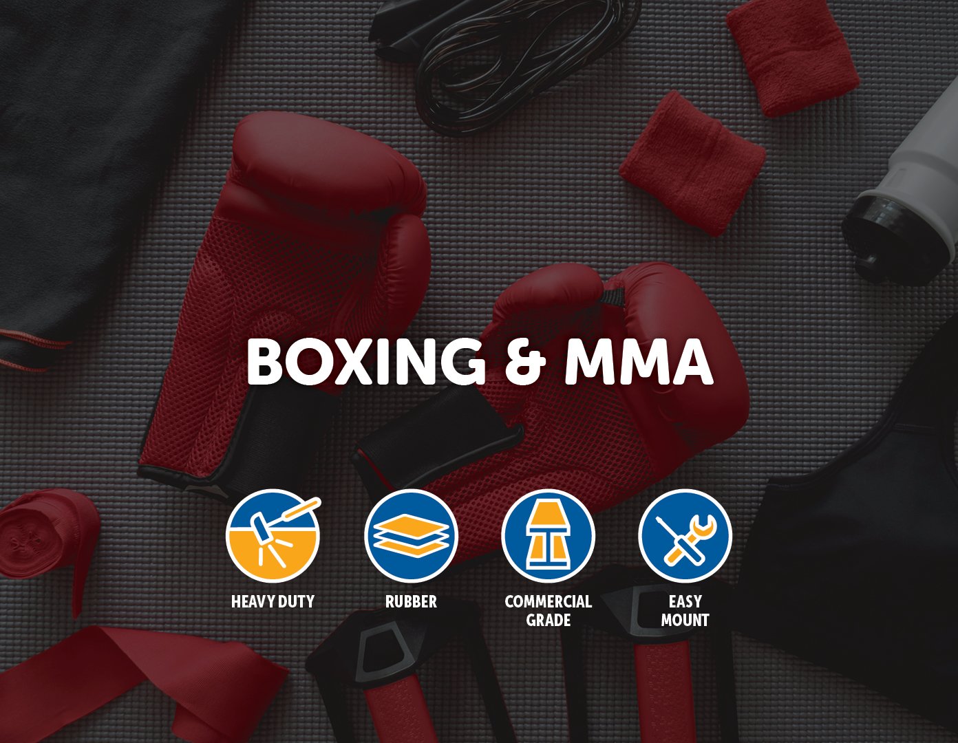 Fitness Accessories 25lb Double End Boxing Training Heavy Punching Bag
