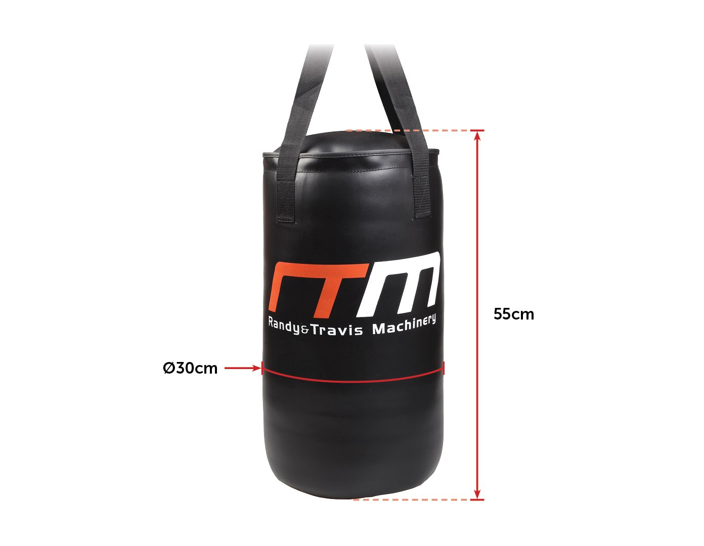 Fitness Accessories 25lb Double End Boxing Training Heavy Punching Bag