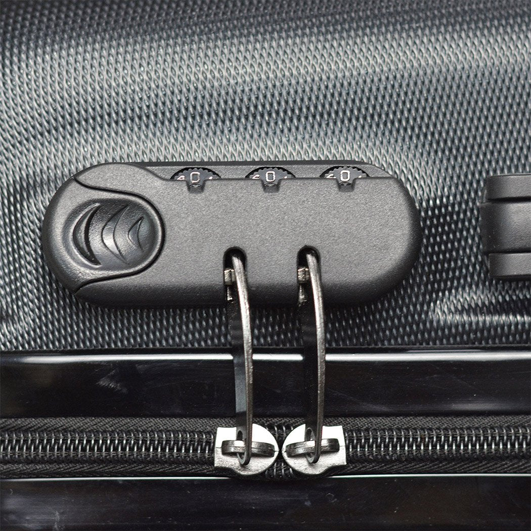Travelling 28" Luggage Sets Suitcase Blue&Black