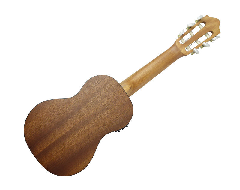 28" Travel Guitar Acoustic Six String Built-In Pickup Digital Display