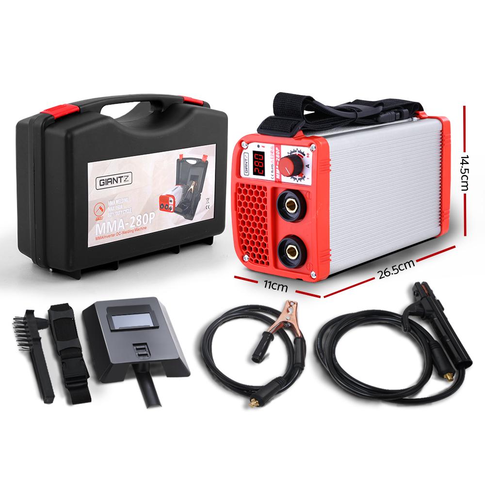 Power Tools 280 Amp Inverter Welder DC MMA ARC IGBT Stick Portable Welding Machine
