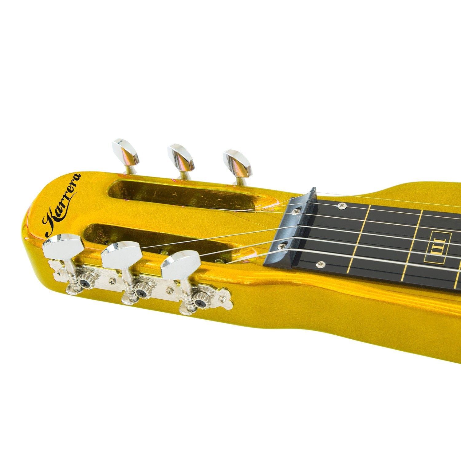 29in 6-String Lap Steel Hawaiian Guitar - Metallic Gold