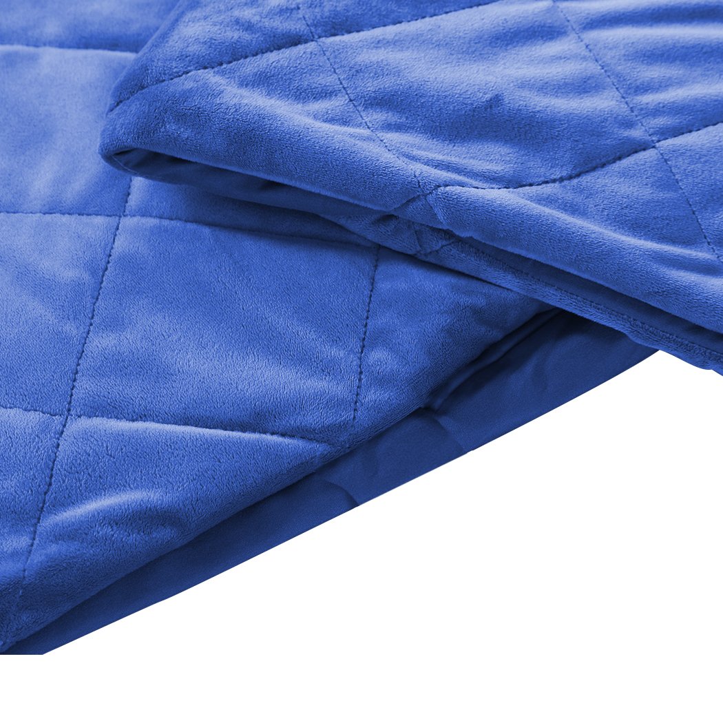 bedding 2Kg Kids Anti Weighted Blanket Blue Colour