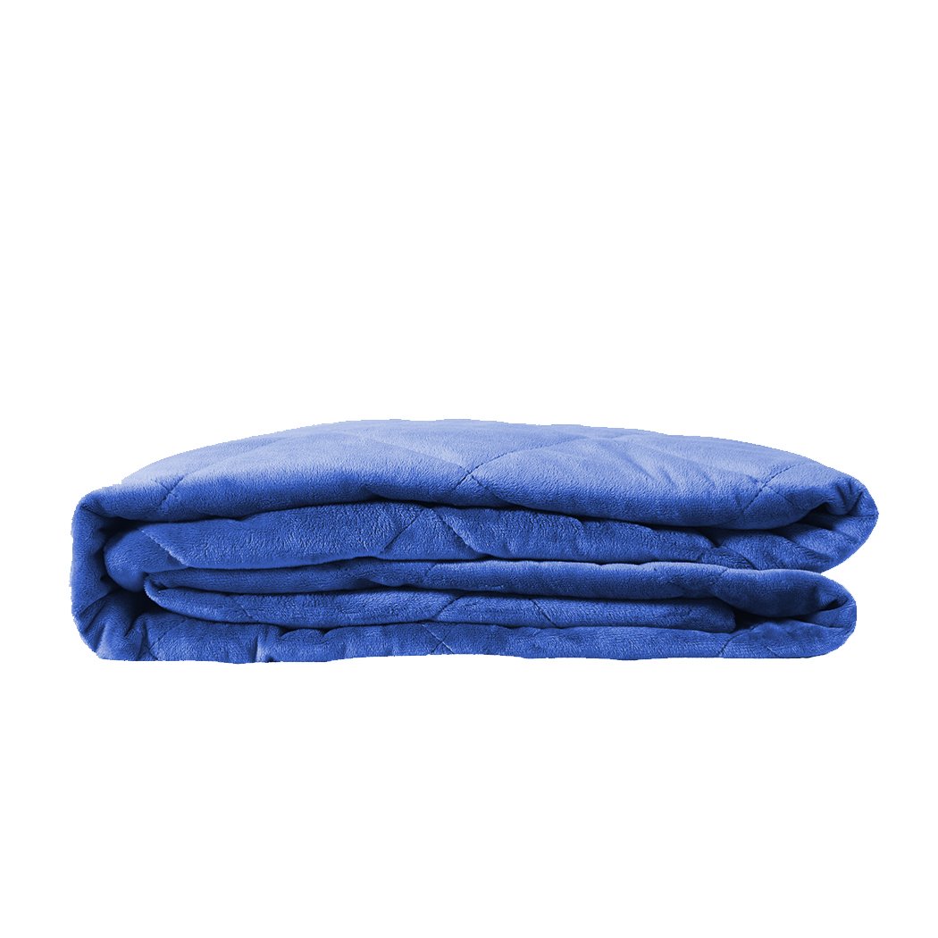 bedding 2Kg Kids Anti Weighted Blanket Blue Colour