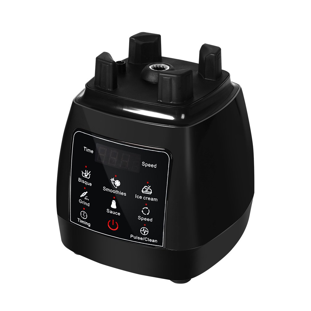 home appliances 2L Commercial Blender Mixer Food Processor - Black
