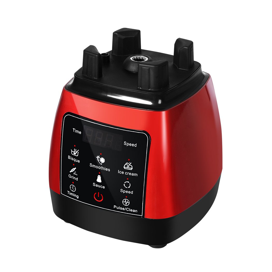 home appliances 2L Commercial Blender Mixer Food Processor - Red