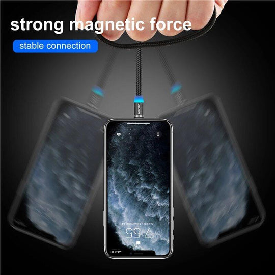 2M Blue Magnetic USB Cable For Micro, Blue colour