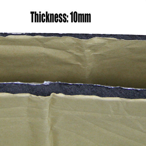 2MX1M 10mm Sound Deadener Car Heat Shield Insulation Deadening Noise Proofing Foam