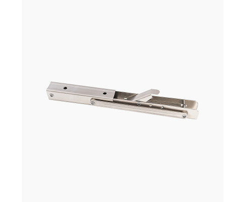 2x 10" Stainless Steel Folding Table Bracket Shelf- Silver