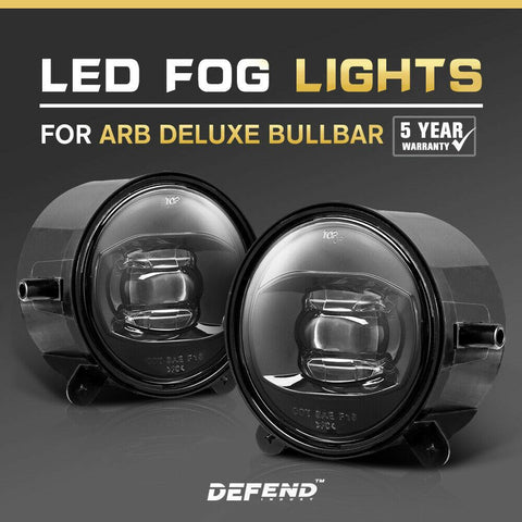 2x ARB Bullbar Led Fog Lights Driving 4×4 Truck Lamp fits ARB Deluxe Bullbar