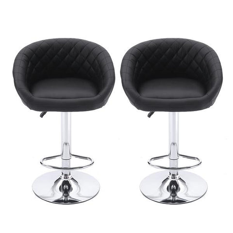 2x Bar Stools Stool Black