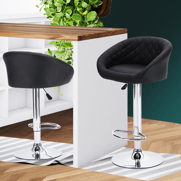 dining room 2x Bar Stools Stool Black
