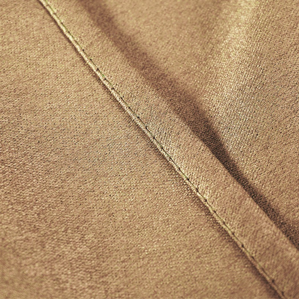 living room 2X Blockout Curtains 180cm x 230cm- Mustard
