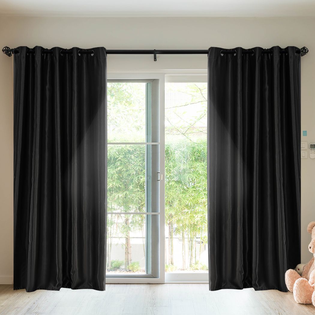 2X Blockout Curtains Window Eyelet Bedroom