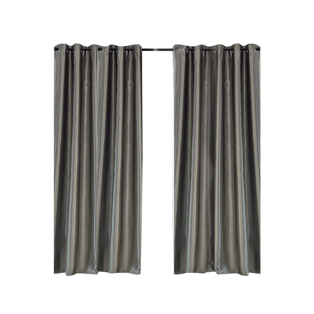 2X Blockout Curtains Window Eyelet Bedroom