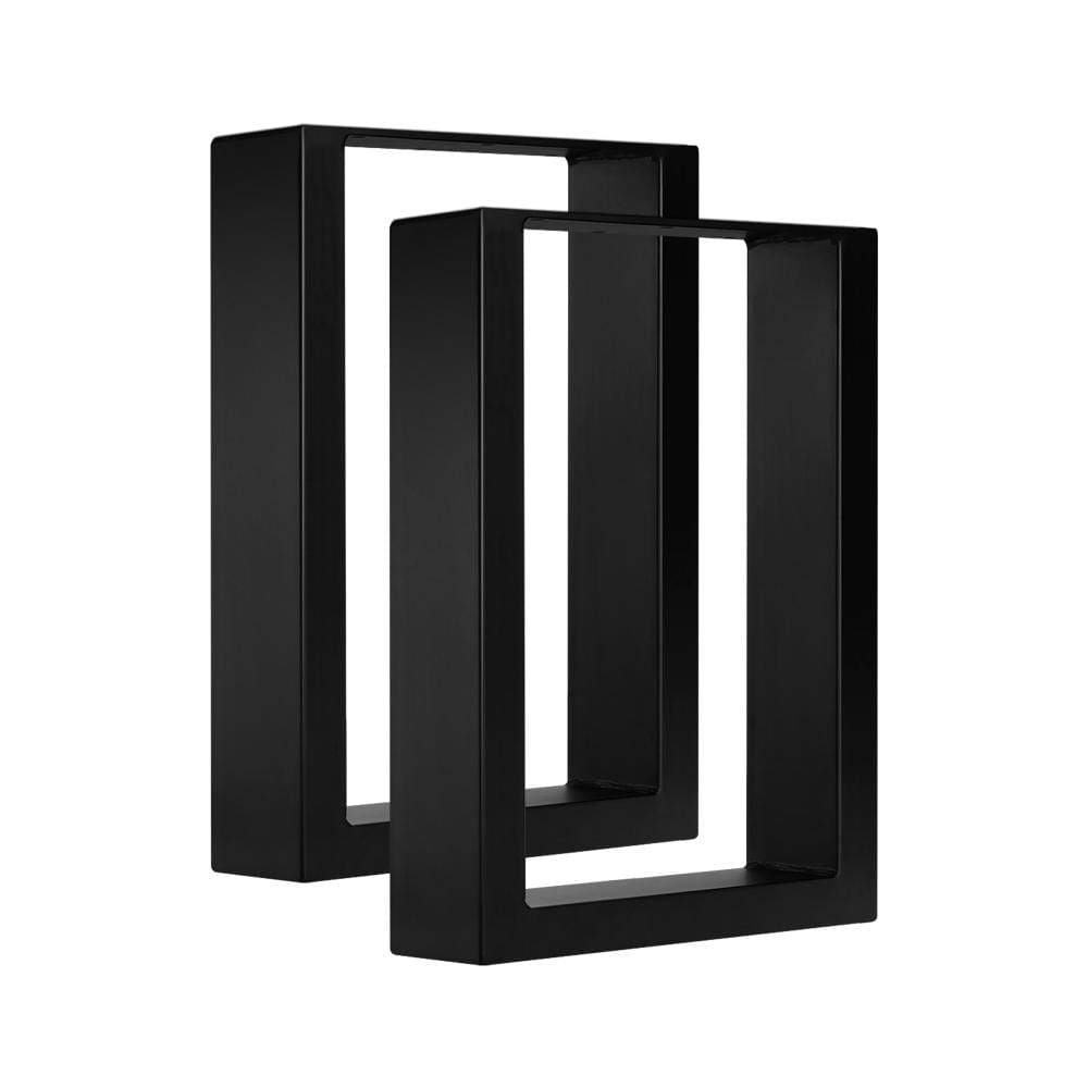 40Cm - 2X Coffee Dining Table Legs Bench Box DIY Steel Metal Industrial 40CM