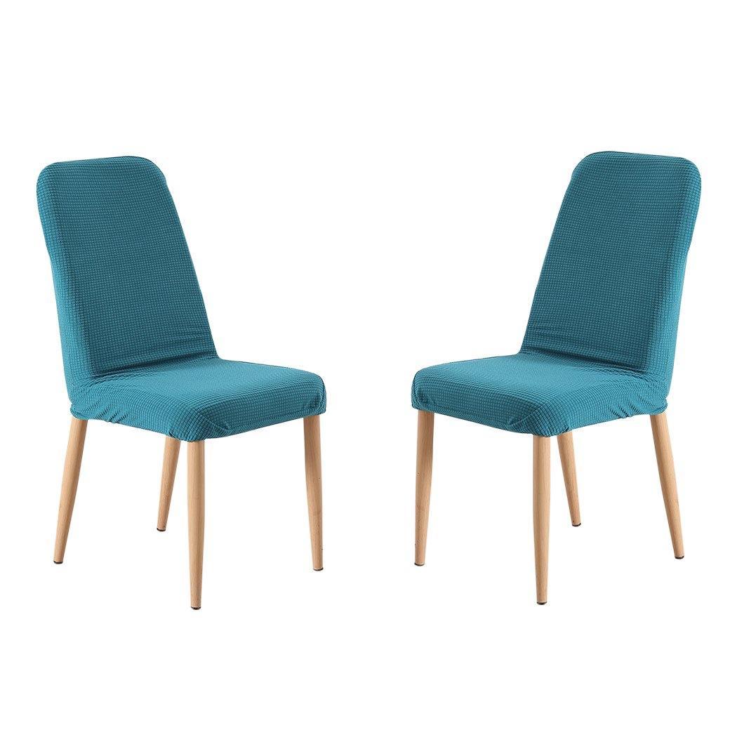 living room 2x Dining Chair Slipcover Green