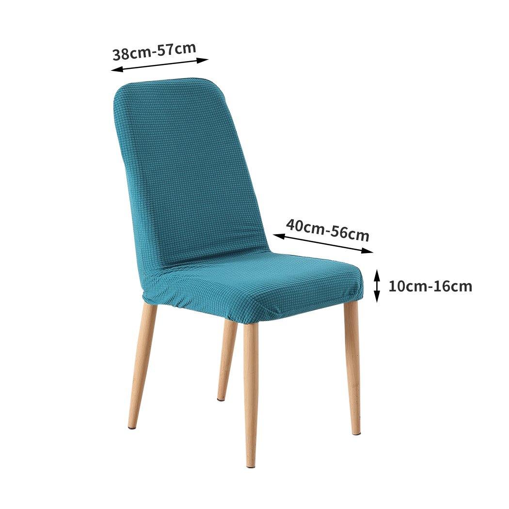 living room 2x Dining Chair Slipcover Green