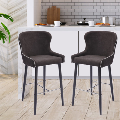 bar stool 2x Metal Industrial Barstools