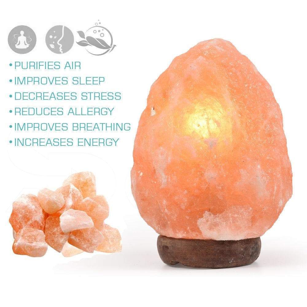 lighting 3-5 Kg Salt Lamp Rock Crystal Natural Light Dimmer Switch
