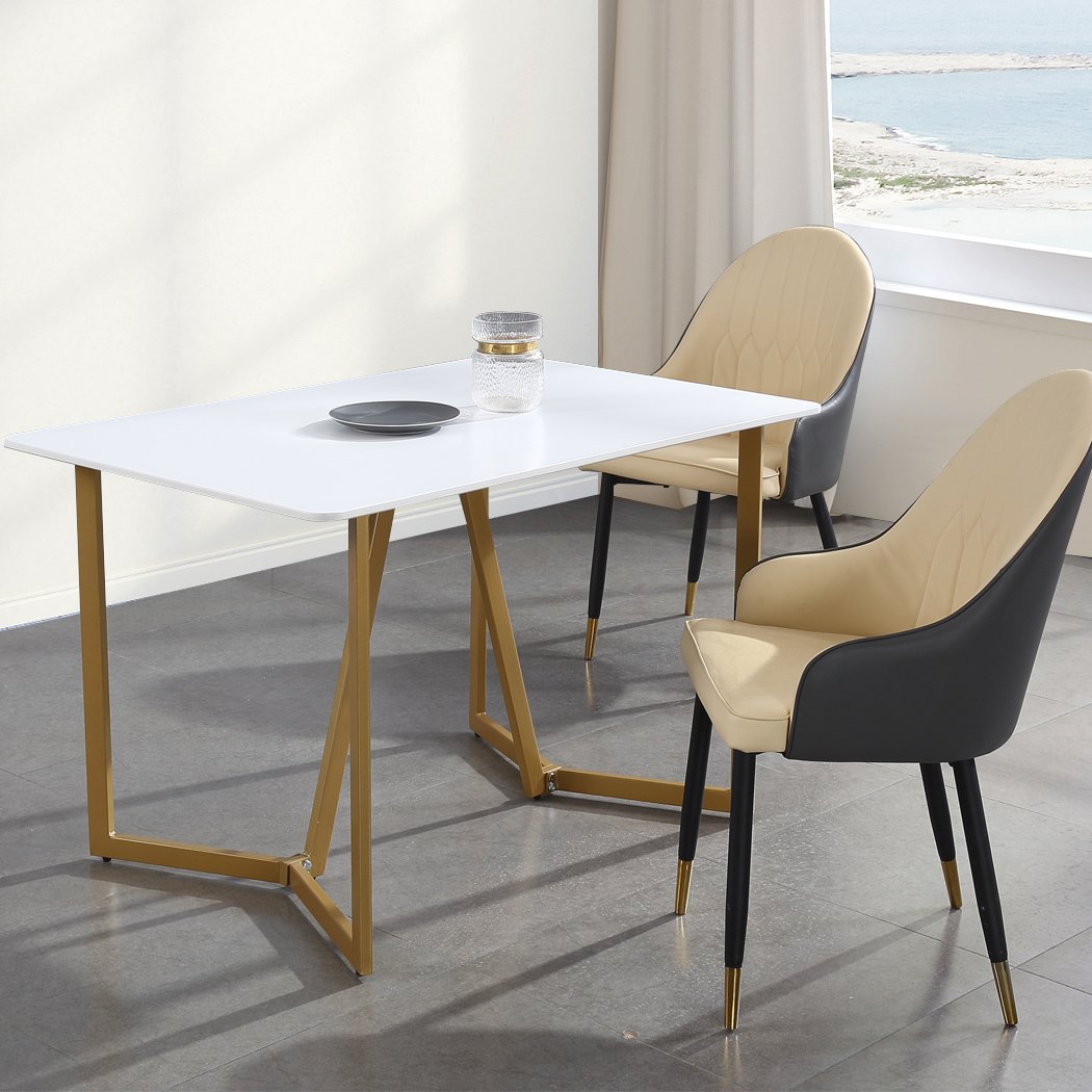 dining set 3 Piece Furniture Kitchen Steel French Chair