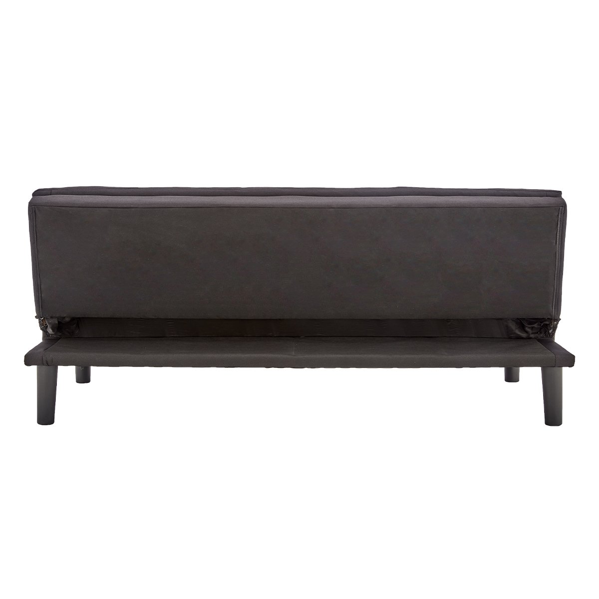 indoor furniture 3 Seater Black Modular Linen Fabric Sofa Bed Couch