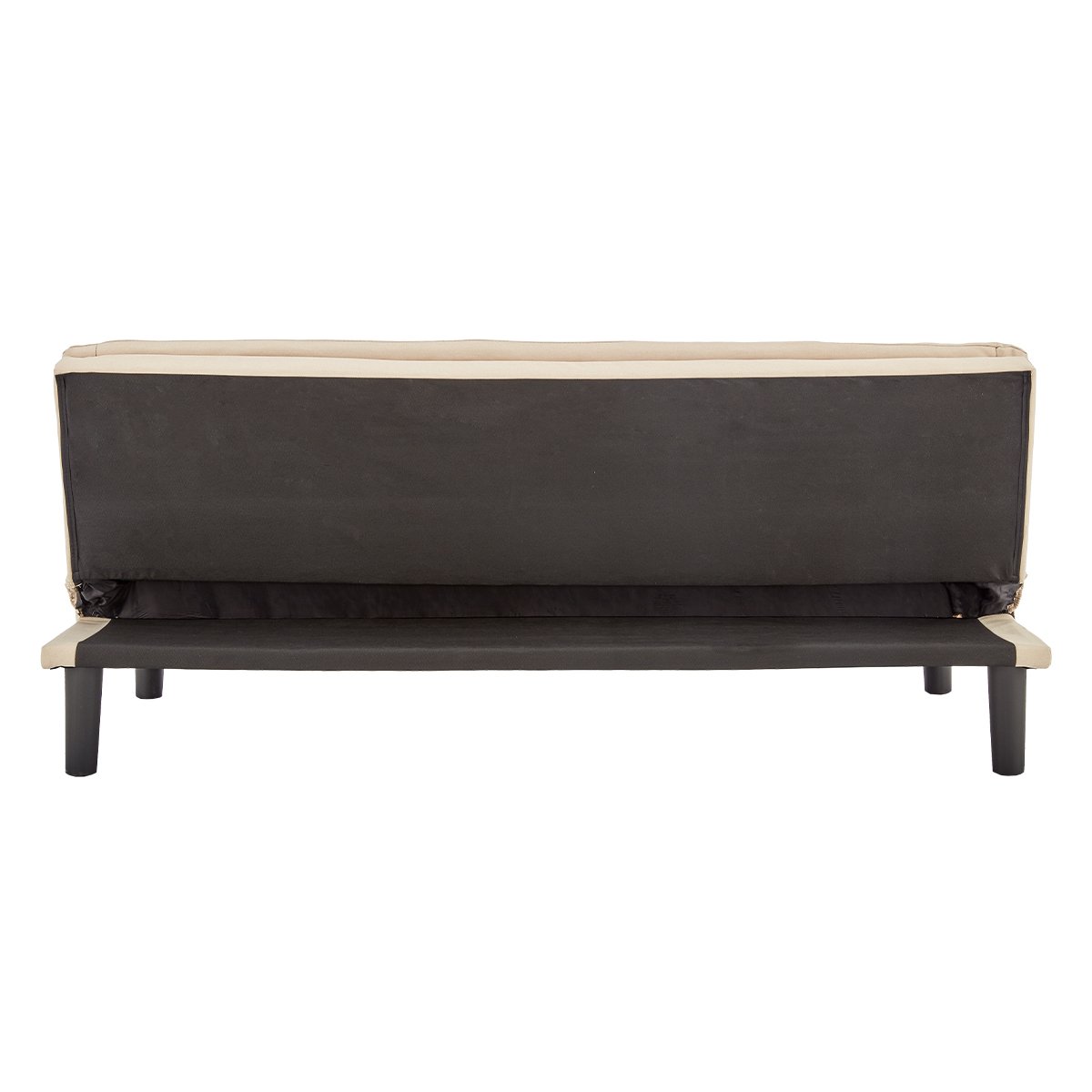 indoor furniture 3 Seater Modular Linen Fabric Sofa Bed Couch - Beige