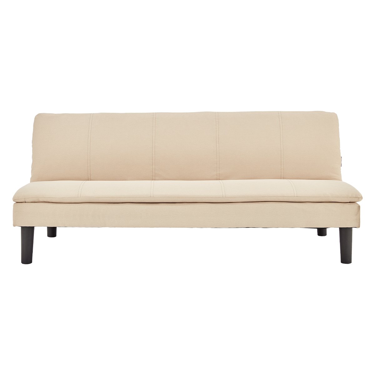 indoor furniture 3 Seater Modular Linen Fabric Sofa Bed Couch - Beige