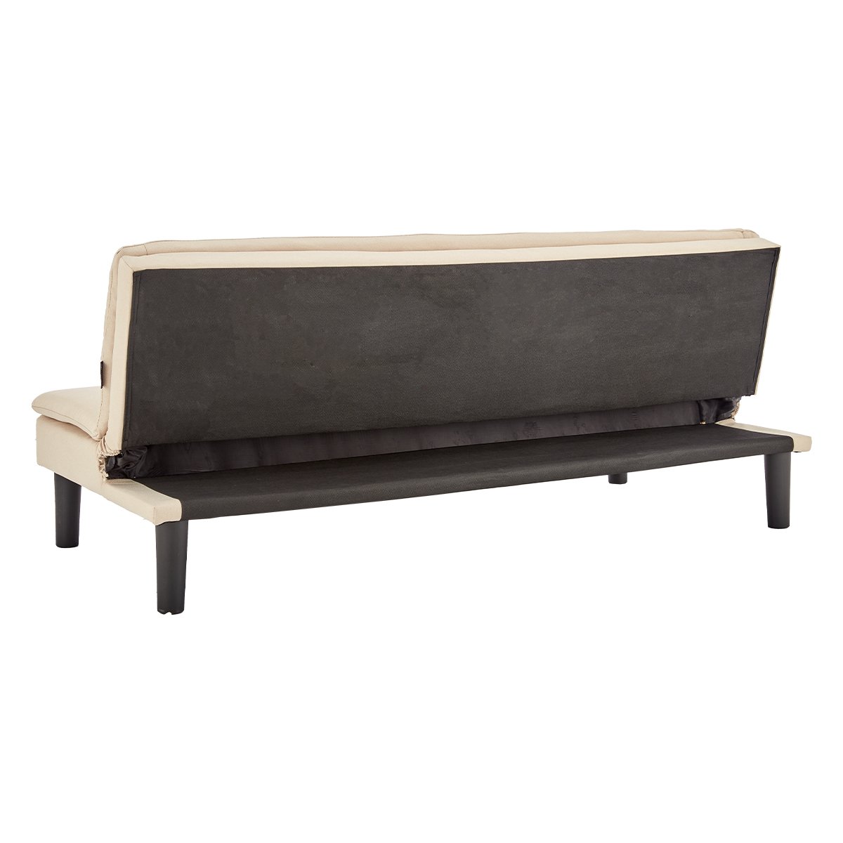 indoor furniture 3 Seater Modular Linen Fabric Sofa Bed Couch - Beige