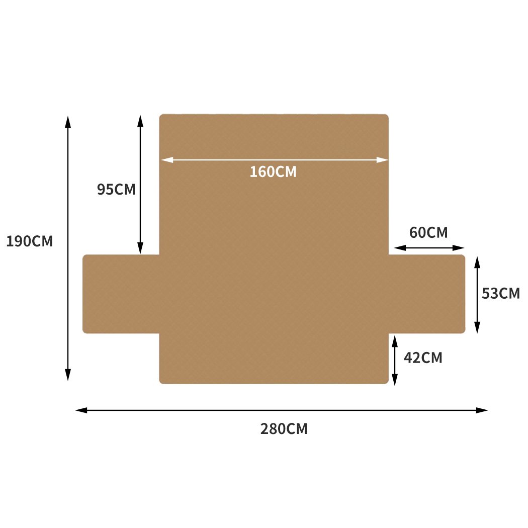 living room 3 Seater Sofa Covers - Ginger