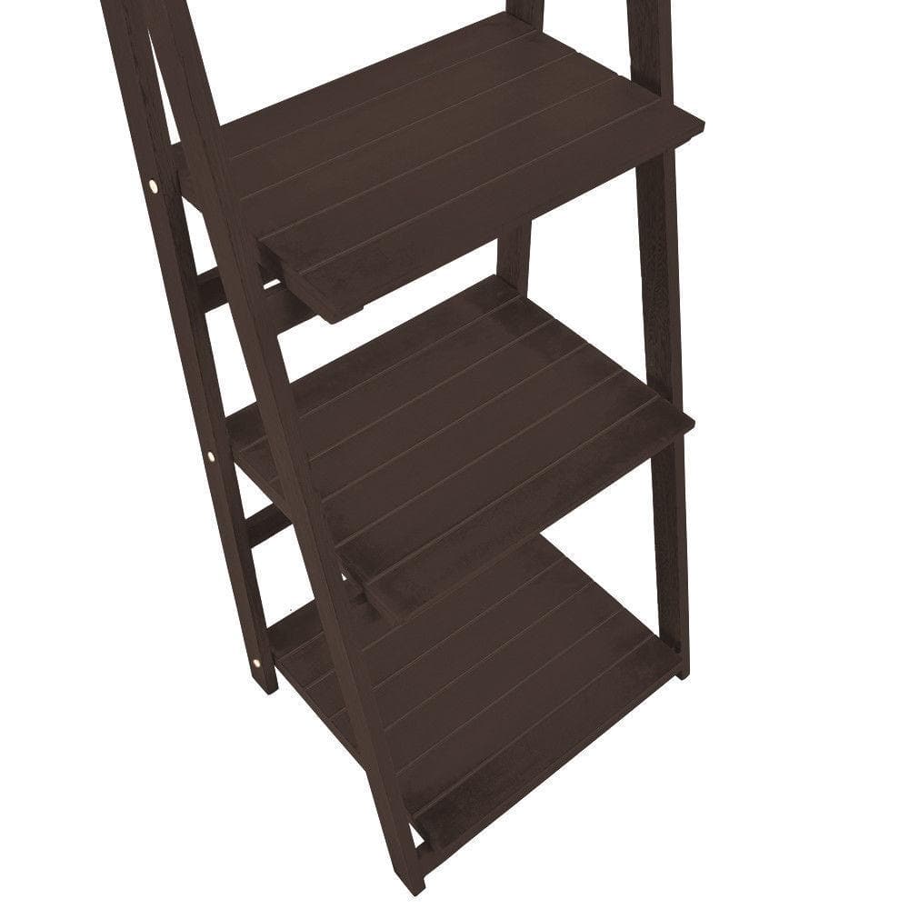 living room 3 Tier Ladder Shelf Stand Storage Book Shelves Shelving Display Rack