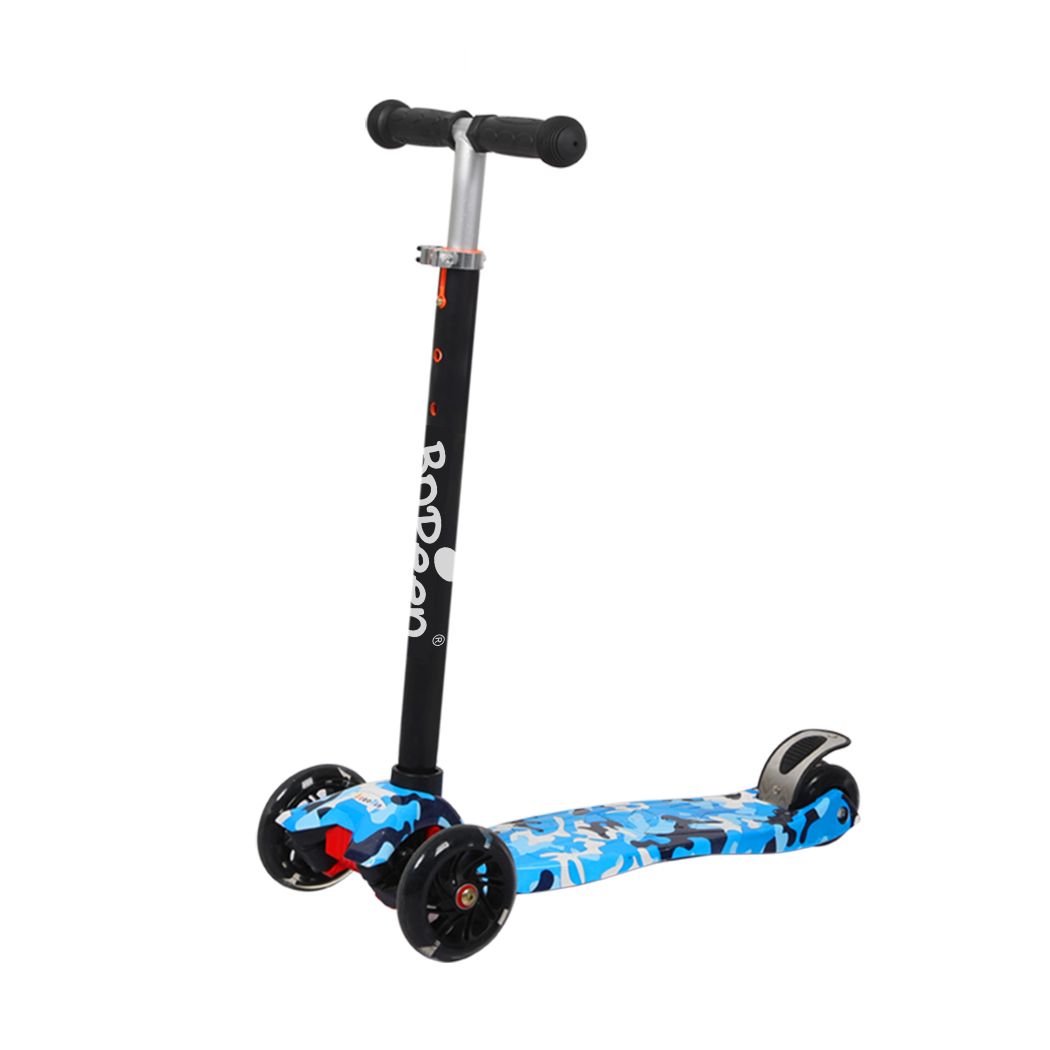 3 Wheels Kids Scooter Adjustable Height Flashing LED Toddler Toys