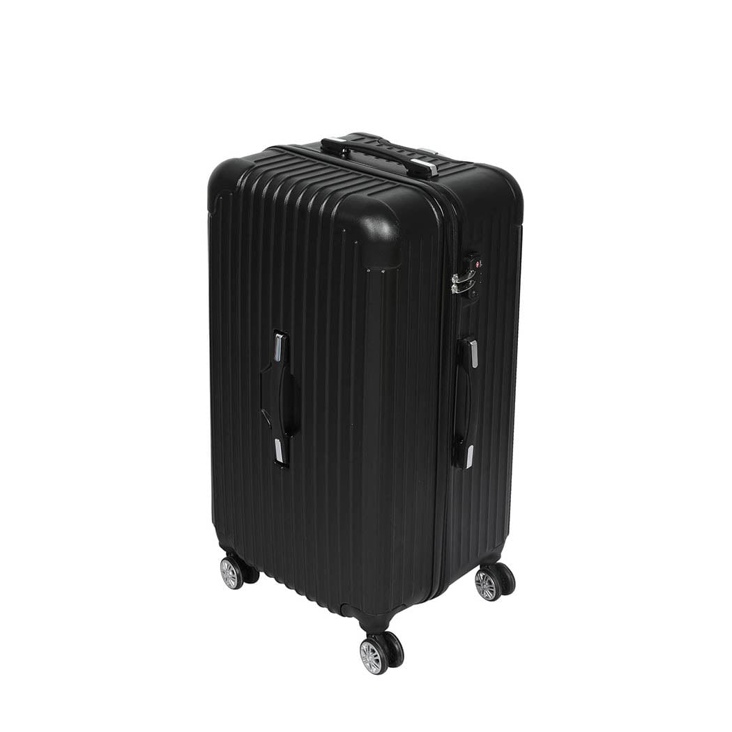 30" Luggage Travel Suitcase Trolley Case Packing Waterproof TSA Black