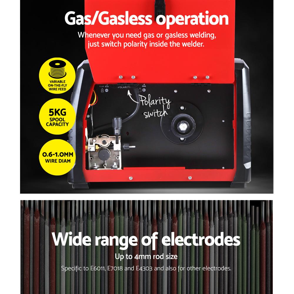 early sale simpledeal 300 Amp Inverter Welder DC MIG MMA Gas Gasless Welding Machine Portable