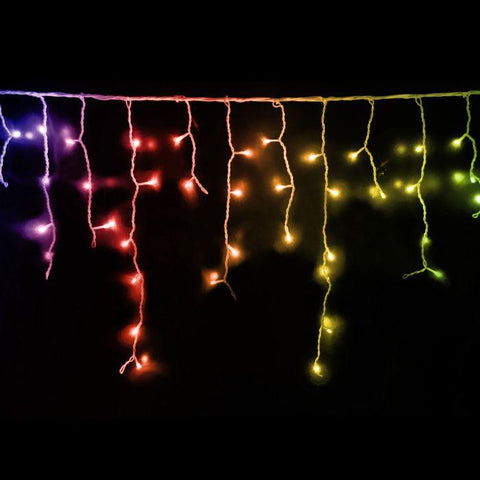 300 LED Curtain Fairy String Lights  Warm White