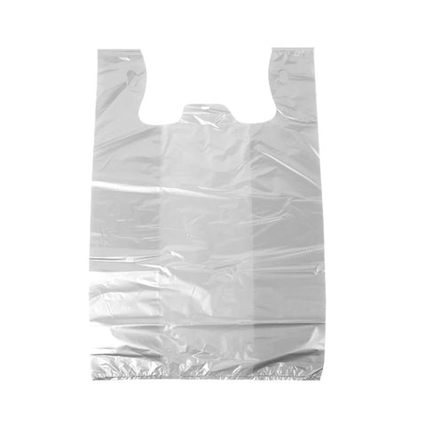 300Pcs Plastic Singlet Carry Bag 30X52X18Cm Large