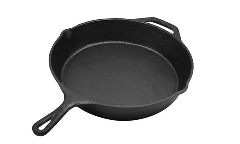 kitchen supplies 30Cm Fry Pan 12 Inch Pre Seasoned Oven Safe Cooktop & Bbq
