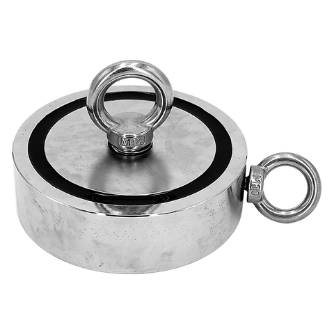 340Kg Salvage Strong Recovery Magnet Neodymium Hook Treasure Hunting Fishing