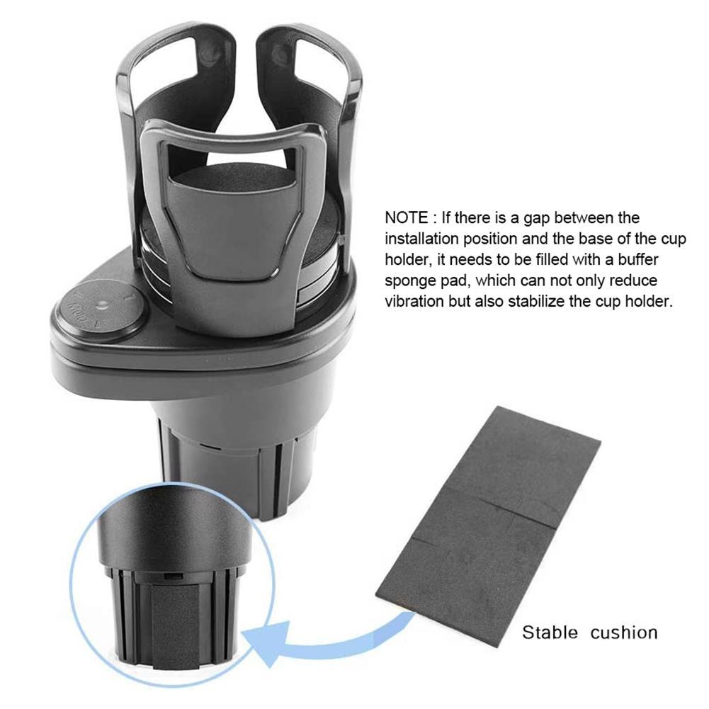360 Degrees Rotatable Water Cup Holder Car Drinking Bottle Holder