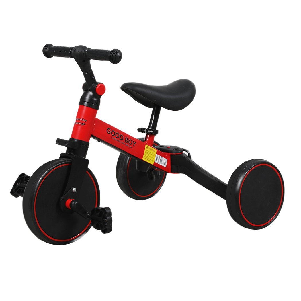 Ride On Tricycle 3in1 Kids Tricycle Toddler Balance Bike