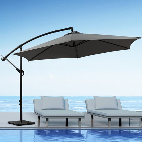 outdoor living 3M Outdoor Garden Patio Beach Umbrellas Base Stand Cover